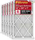 Filtrete 14x30x1 AC Furnace Air Filter, MERV 11, MPR 1000, Micro Allergen by Filtrete