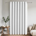 Joydeco Blackout Patio Sliding Door Curtains 84 Inches Long, Grommet Privacy by JOYDECO
