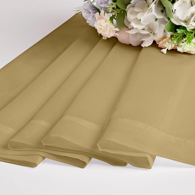 Chyhomenyc Sheer Valances for Windows 2 Pack, Small Window Curtains for Living - Image 8
