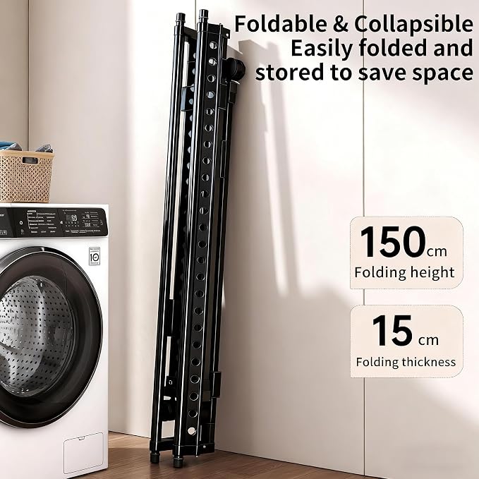 Heavy Duty Rolling Clothing Rack - Image 5
