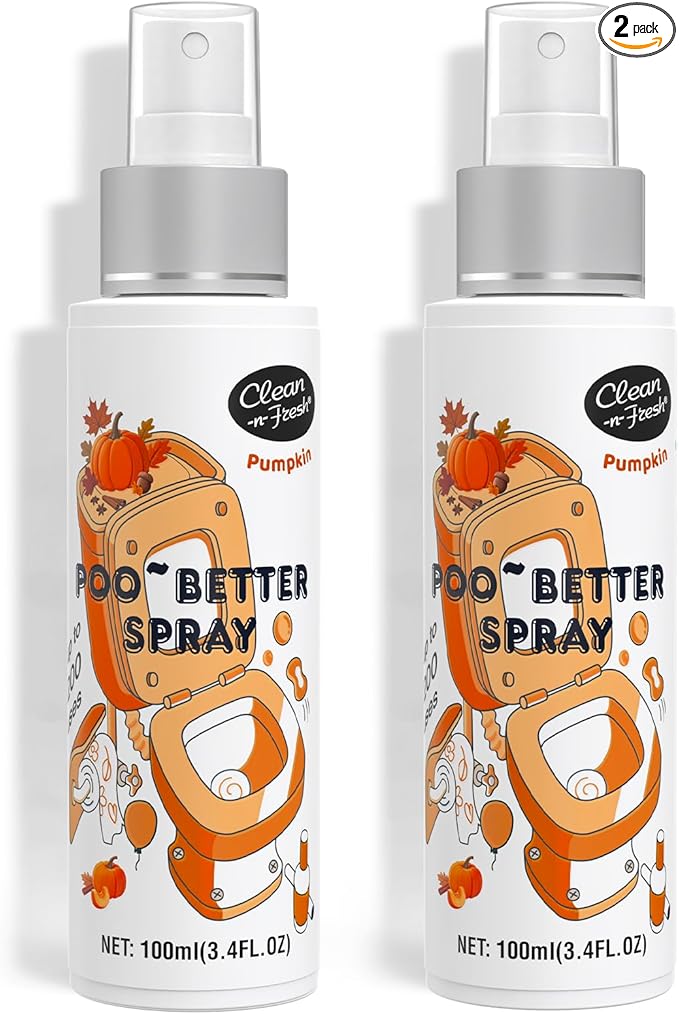 Clean-n-Fresh Toilet Spray 6.8 Fl.Oz, Bathroom Air Fresheners Spray, Eliminates by Clean-n-Fresh