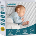 OhGeni 100% Waterproof Mattress Protector, Crib Size, Fitted Sheet by OhGeni