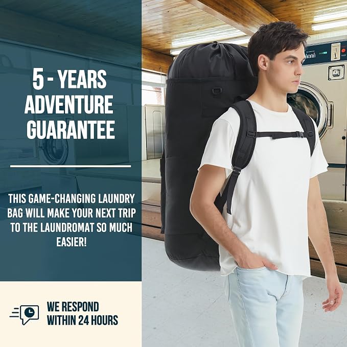 Laundry Bag Extra Large 115L, Laundry Backpack Bag, Laundry Bags Extra Large - Image 6