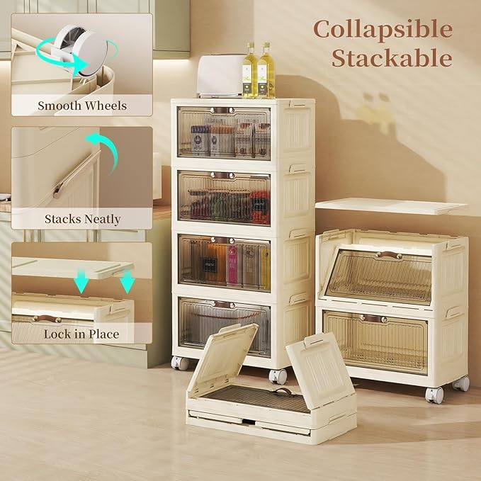 3 Tier - 48QT Storage Bins - Image 6