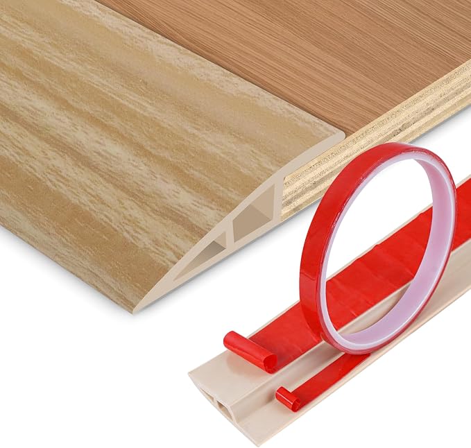 Floor Transition Strip Vinyl Door Threshold Ramp Self Adhesive Carpet Edging by DBHXXMB-HH