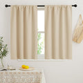 RYB HOME Dorm Curtains Room Darkening, 45 inch Length Privacy Window Treatment by RYBHOME