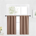 RYB HOME Blackout Small Window Curtains by RYBHOME