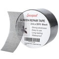 Black Window Screen Repair Tape, 2IN X 35FT Screen Repair Kit by Secopad