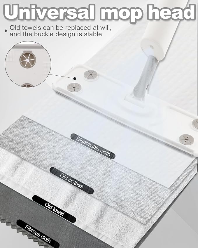 Spray Mop for Floor Cleaning Refillable Bottle - Image 4