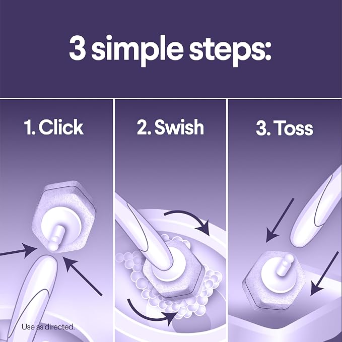 CLOROX Scentiva ToiletWand Toilet Cleaner Refills, Toilet brush, Lavender and - Image 4