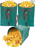 72 Gallon Leaf Collector, Large Dustpan-Type Lawn and Leaf Bags, Leaf Bags by RISETEX