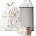 13 Gallon Trash Bags with Cute Rabbit Printed & Drawstring, Tear-Resistant Tall by Unknown