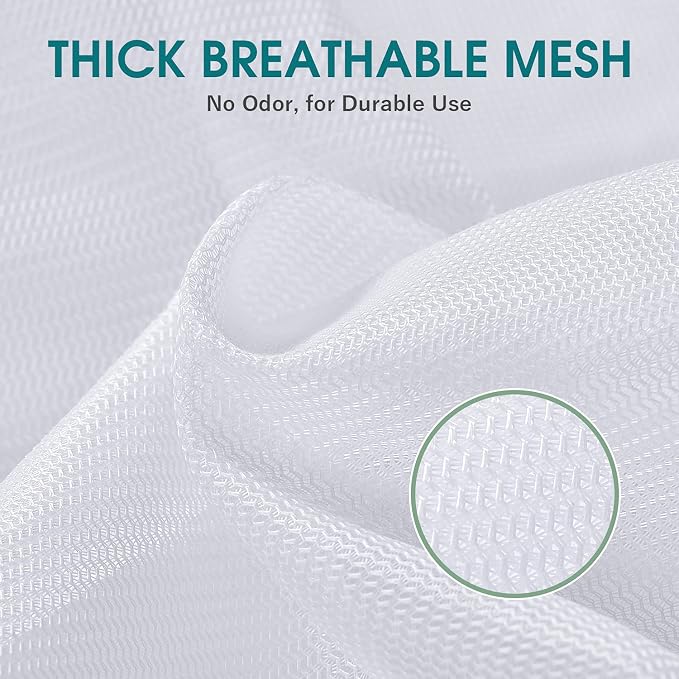 OTraki 2 Pcs Large Mesh Laundry Bags, 24X36 Inch Heavy Duty Drawstring Laundry - Image 3