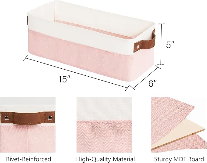StorageWorks Narrow Storage Bins, Small Basket - Image 2
