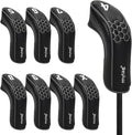 mytag 8PCS Golf Hybrid Iron Covers Set, Knit Hybrid Head Covers, Fits Cobra T by MytagGolf