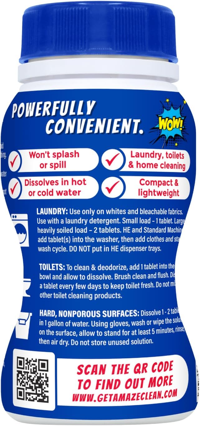 AMAZE Ultra Concentrated Bleach Tablets - Image 3