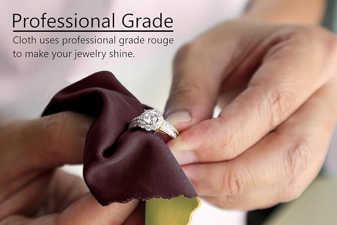 Cadie Silver Polishing Rouge Cloth - Image 3