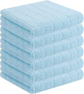 Homaxy 100% Cotton Terry Kitchen Towels, Checkered Designed, Soft and Super by Homaxy