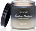 M&SENSE Cedar Ginger Men Scented Candles, 11.6oz 2 Wick All Natural Soy Wax by MSENSE