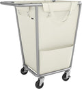 SONGMICS Laundry Basket with Wheels, 34.3 Gallons Rolling Laundry Hamper with by SONGMICSbySONGMICSHOME