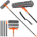 Window Cleaner Tool for Home, 59.5'' Squeegee Kit for Car Windshield, Shower by KeFanta