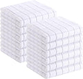 Homaxy 100% Cotton Terry Kitchen Towels, Checkered Designed, Soft and Super by Homaxy