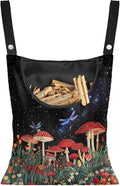 Red Mushroom Laundry Clothespin Bag by CREAMIC