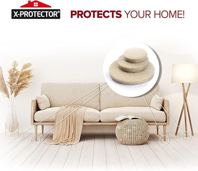 Best Felt Furniture Pads X-PROTECTOR - Image 6