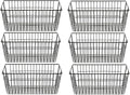 SANNO Wire Storage Baskets Freezer Baskets Farmhouse Organizer Storage Bins by SANNO
