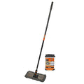 SWOPT 18” Microfiber Dust Mop + 60" Steel Handle, Combo — Includes Additional by SWOPTCleaning