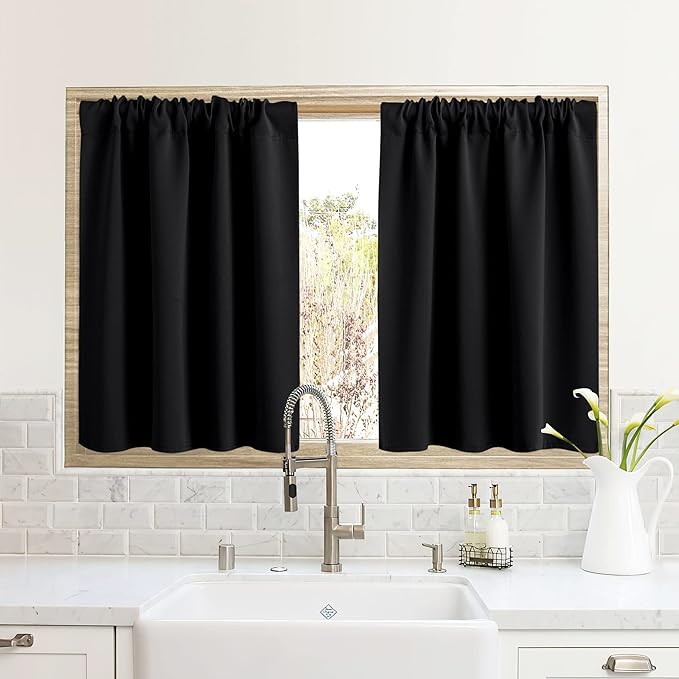 RYB HOME RV Camper Door Window Curtains -Blackout Privacy Curtains & Drapes by RYBHOME