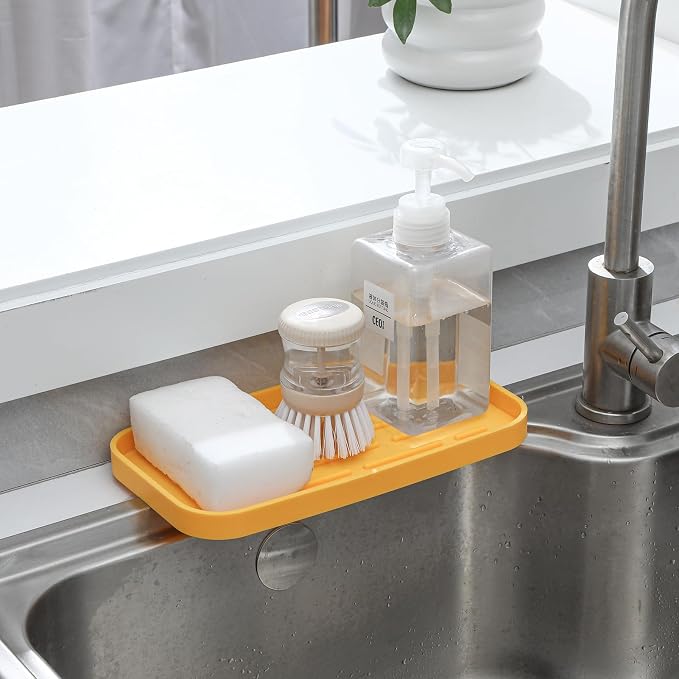 Silicone Kitchen Sink Organizer Tray - Image 8