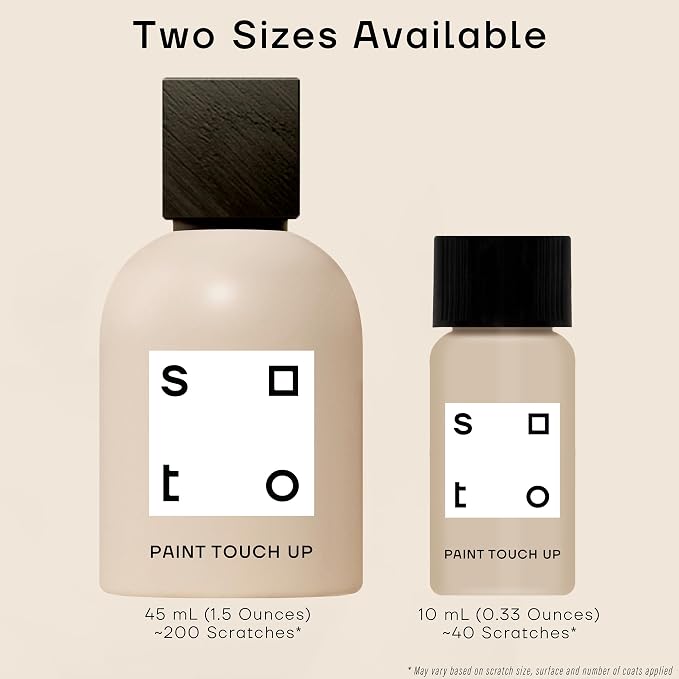 soto Brown Paint Touch Up, Matte Finish — 10 Milliliters of Scratch Repair - Image 2