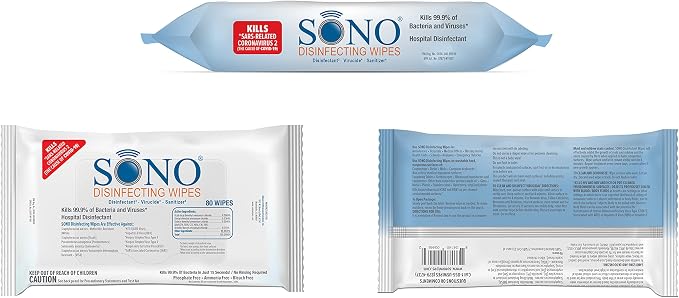 SONO Disinfecting Wipes - Image 3