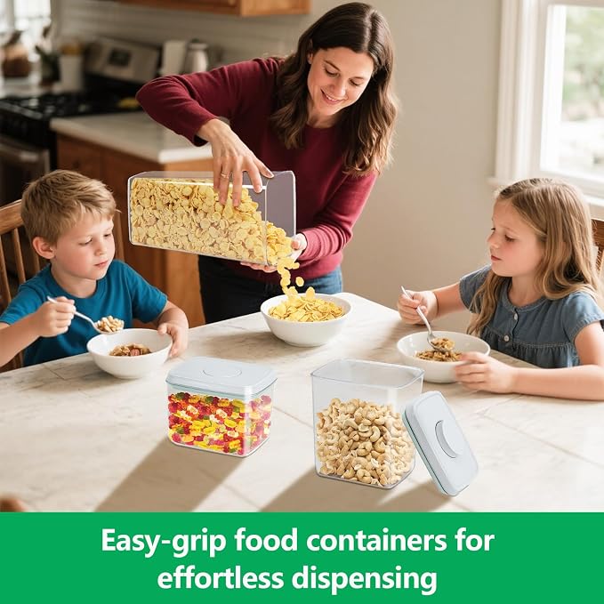 3 Pack Flour and Sugar Storage Containers - Image 5
