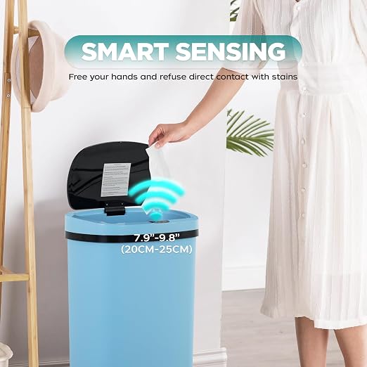 Automatic Motion Sensor Bathroom Trash Can - Image 3