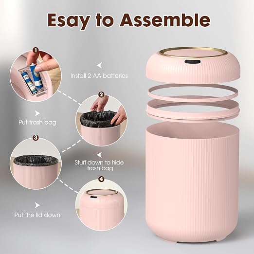 Procade Automatic Motion Sensor Bathroom Trash Can - Image 6