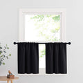 RYB HOME Blackout Curtains for Kitchen, Over Sink Privacy Curtains Window Decor by RYBHOME