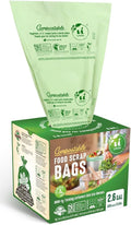 UNNI Compostable Trash Bags, 2.6 Gallon / 9.84 Liter, Extra Thick 0.71 Mil by UNNI