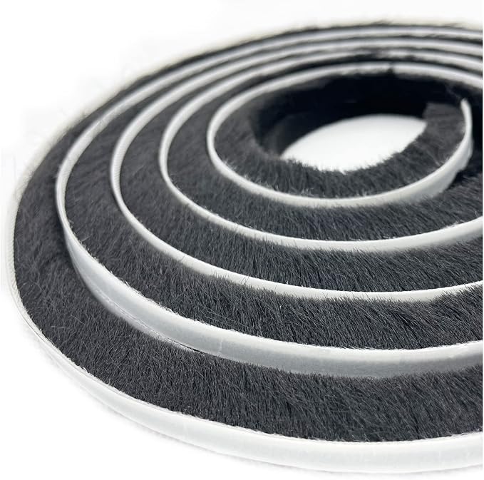 32ft Door Weather Stripping Door Seal Strip Brush by Zhilokdor