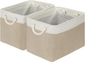 DULLEMELO Storage Baskets Large 16"x12"x12" Tall Rectangular Baskets Fabric by DULLEMELO