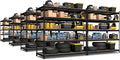 PrimeZone 8 Pack Heavy Duty Storage Shelves by PrimeZone