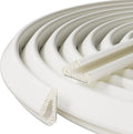 V-Shaped Weather Stripping Door Seal, 19.7FT Draft Stopper by VANNESSE