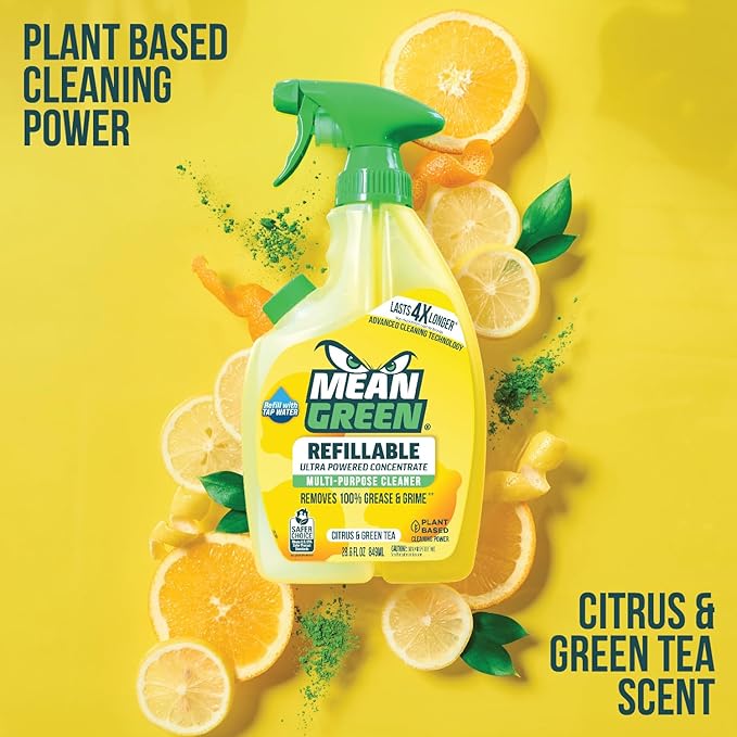 Mean Green Refillable Ultra Powered CONCENTRATE Multi Purpose Cleaner, Citrus & - Image 7