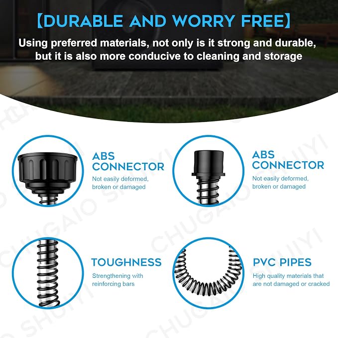 AC Drain Line Cleaner；AC Drain Line Cleaner Adapter Evacuates & Unclog AC Drain - Image 6