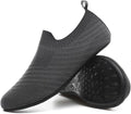 QZKDM Lightweight Slip on Grip Indoor House Slippers Barefoot Non Slip Home by QZKDM