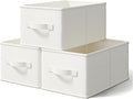 3 Pack Fabric Storage Bins for Shelves | 11.5x8.75x6.5in Storage Baskets | by LaySpace-YourRoomOrganizer