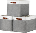 DULLEMELO Large Storage Baskets, Fabric Storage Basket by DULLEMELO
