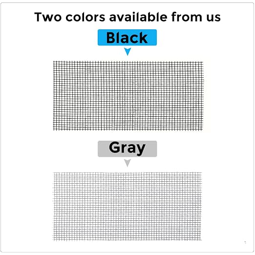 Grey Window Screen Repair Tape, 4 in X 15 FT Screen Repair Kit - Image 6
