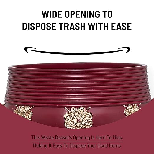 Zahari Home Decorative Trash Can - Image 4